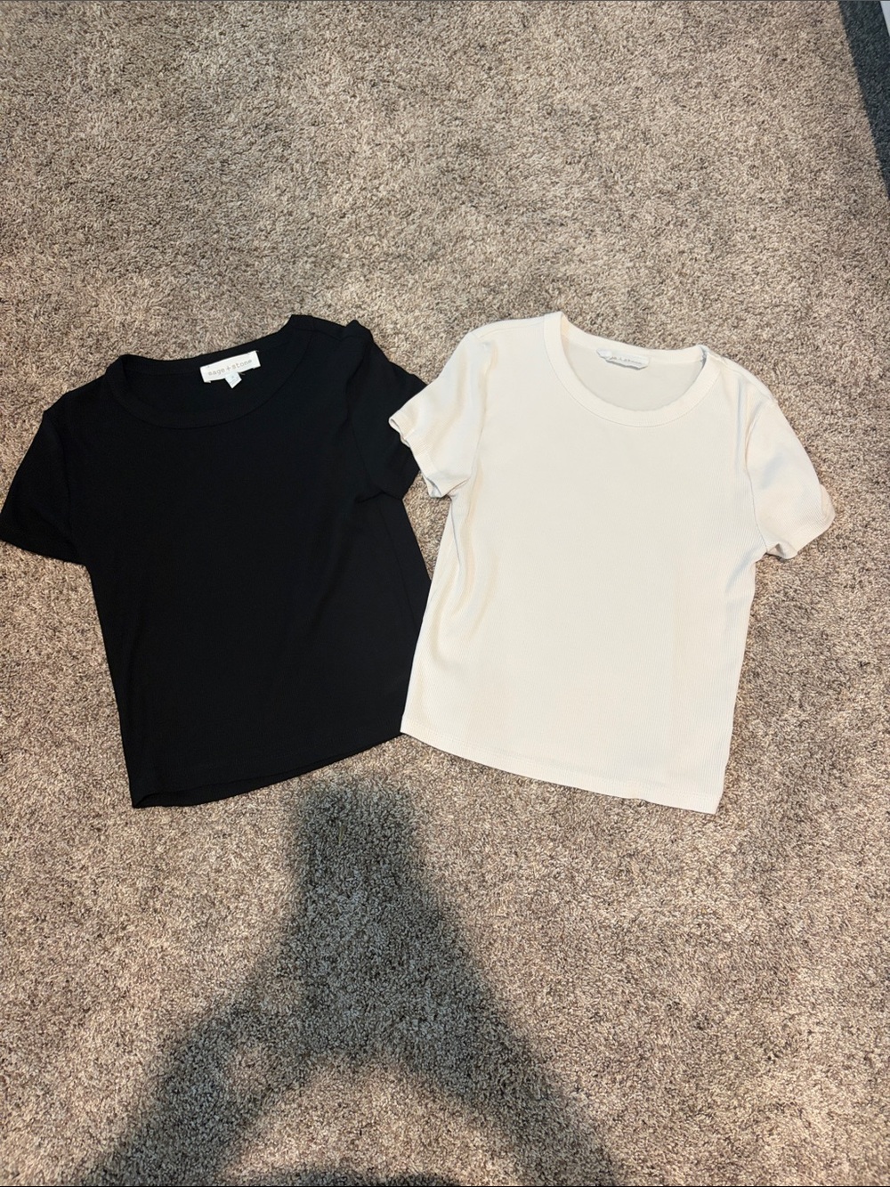 Women’s Short Sleeve Tee - Black & White
